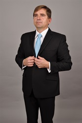 Pánský černý oblek